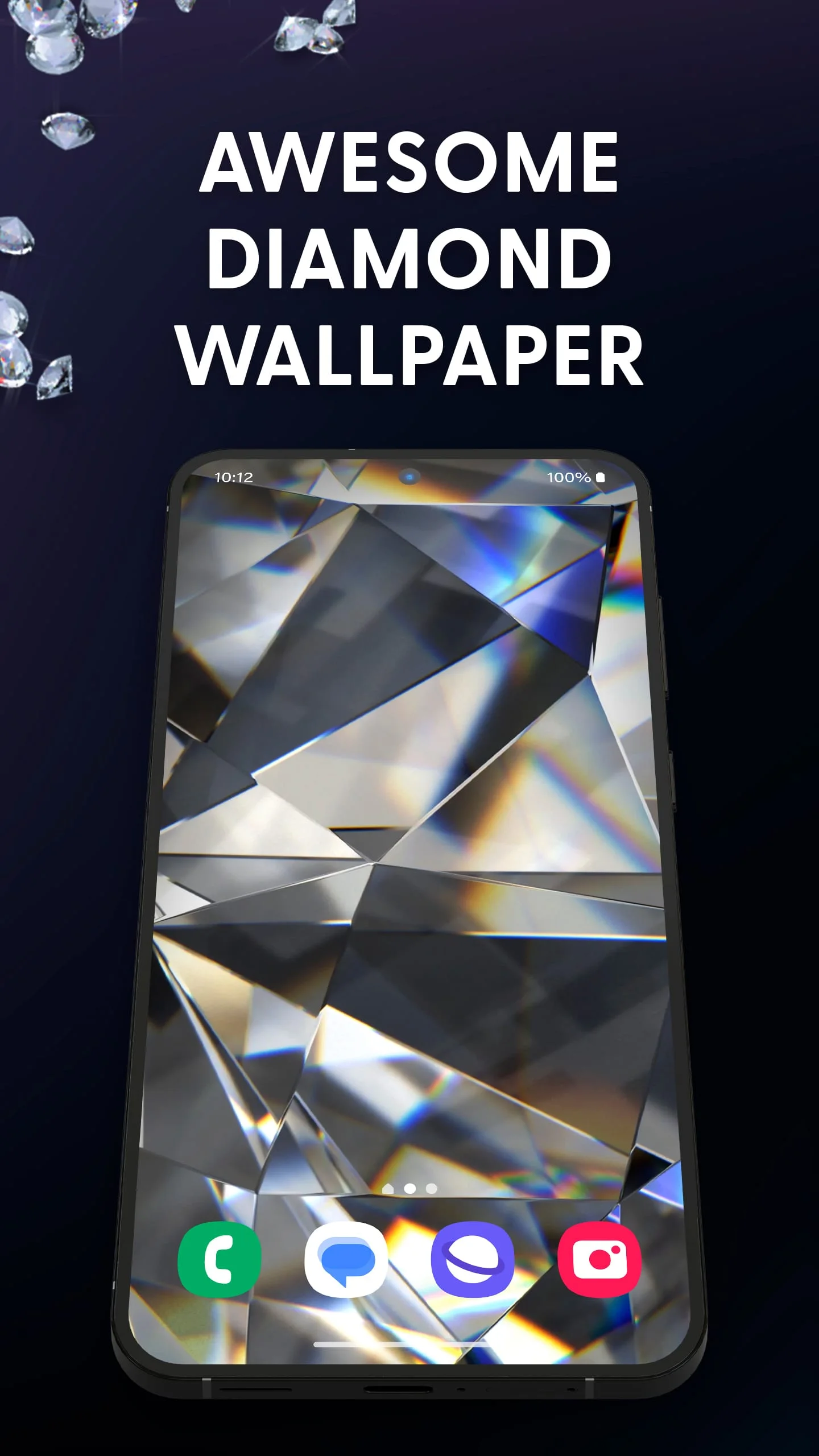 Diamond Live Wallpaper HD Screenshot 1