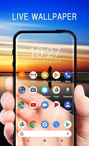 Live wallpaper - Transparent Screenshot 2