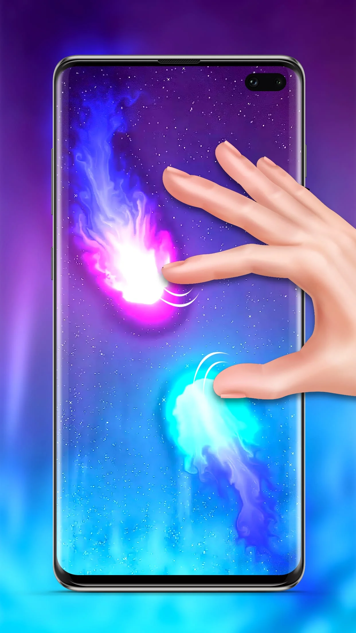 Fluid Magic: 3D Live Wallpaper Screenshot 2