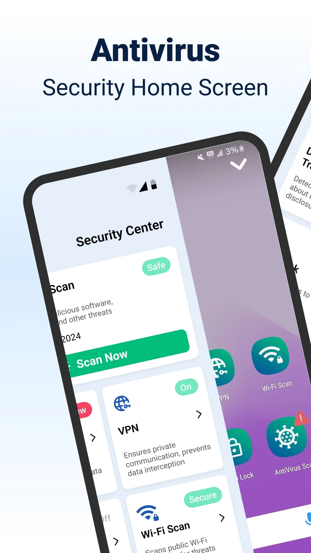 Shield: Antivirus Home Screen Screenshot 1