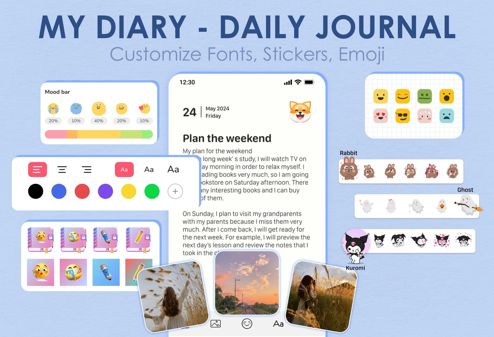 My Diary - Daily Journal App Screenshot 1