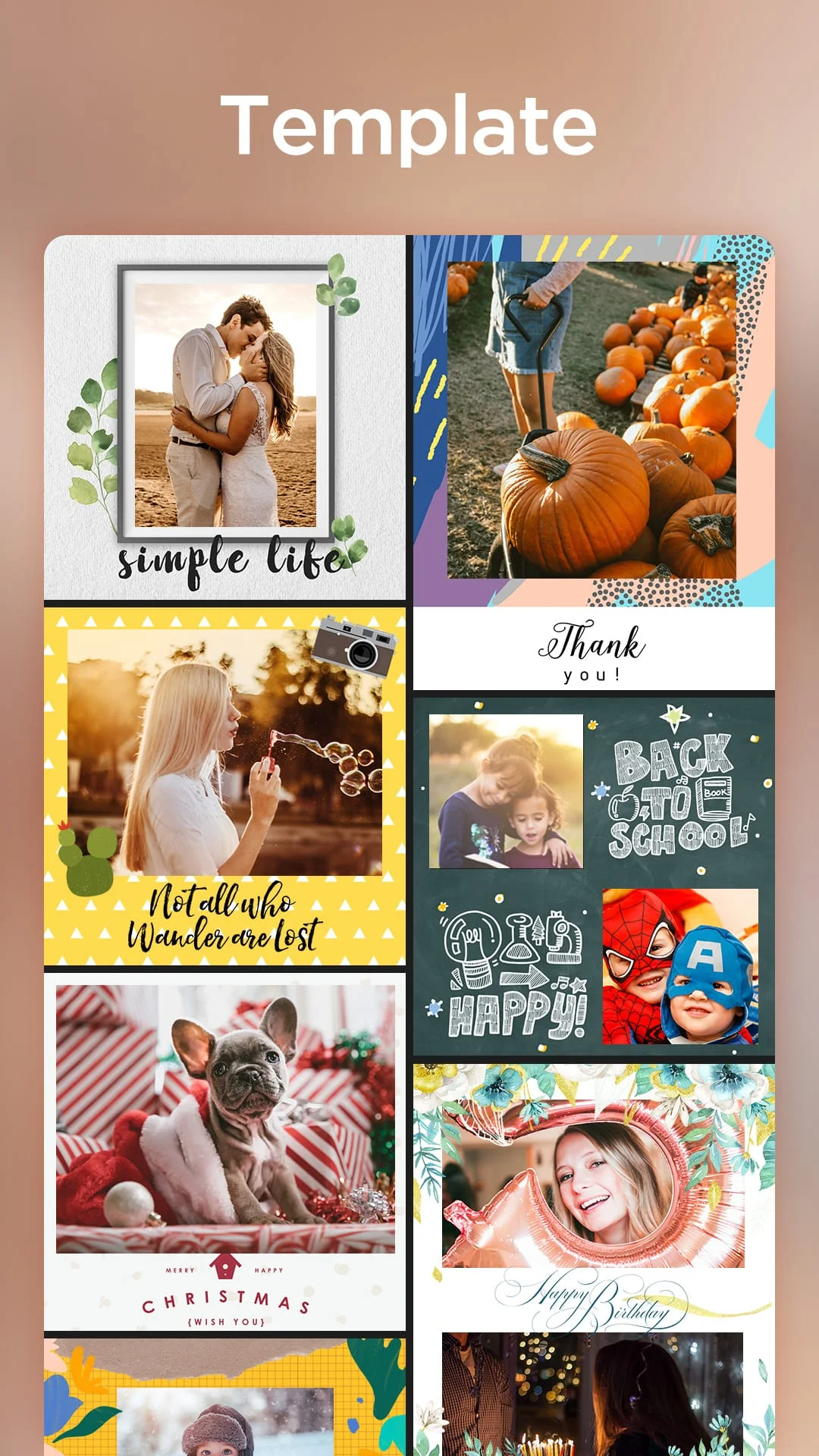 Collage Maker & Photo Editor Screenshot 4