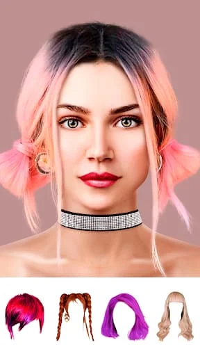 Hairstyles Screenshot 3