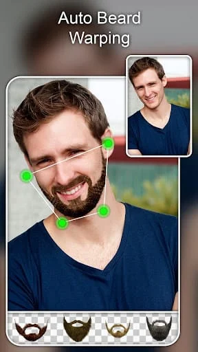 Beard Photo Editor - Beard Cam Screenshot 4