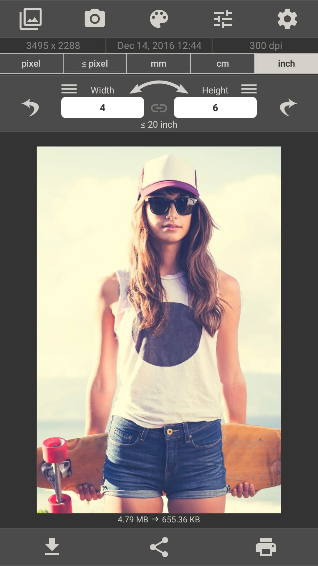 Image Size - Photo Resizer Screenshot 4