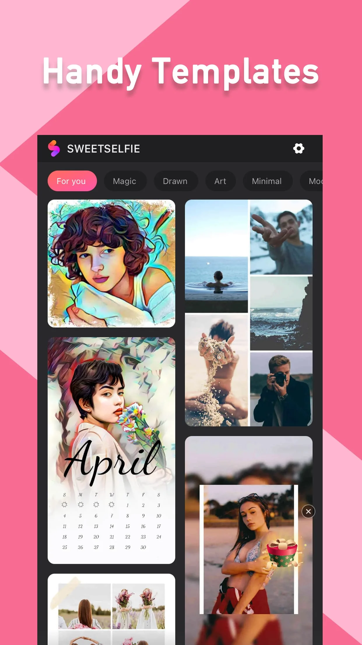 Sweet Selfie: AI Camera Editor Screenshot 4