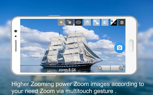 Ultra Zoom Camera Screenshot 1