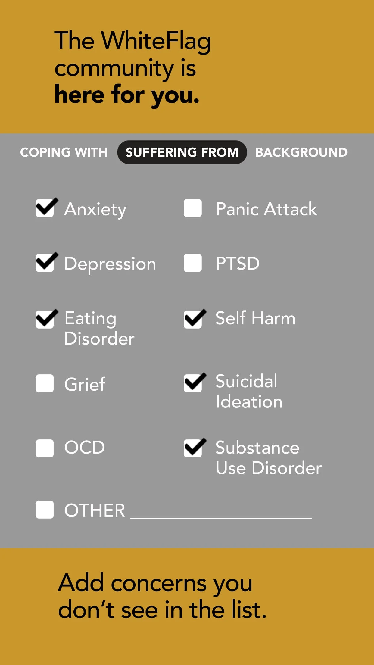 WhiteFlag: Mental Health Help Screenshot 4