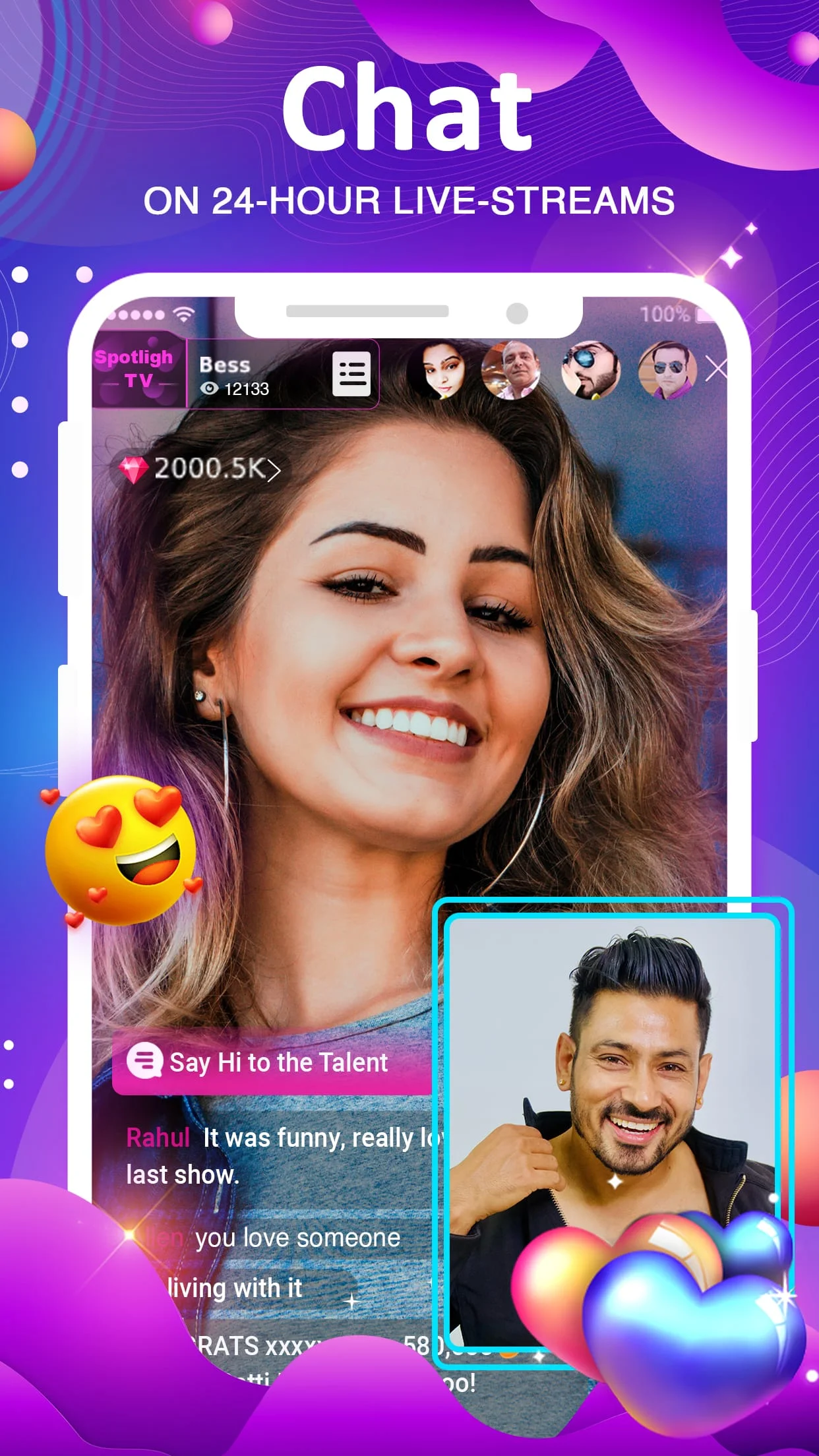 StreamKar - Live Stream & Chat Screenshot 1