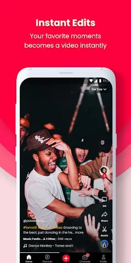 Lomotif: Social Video Platform Screenshot 1