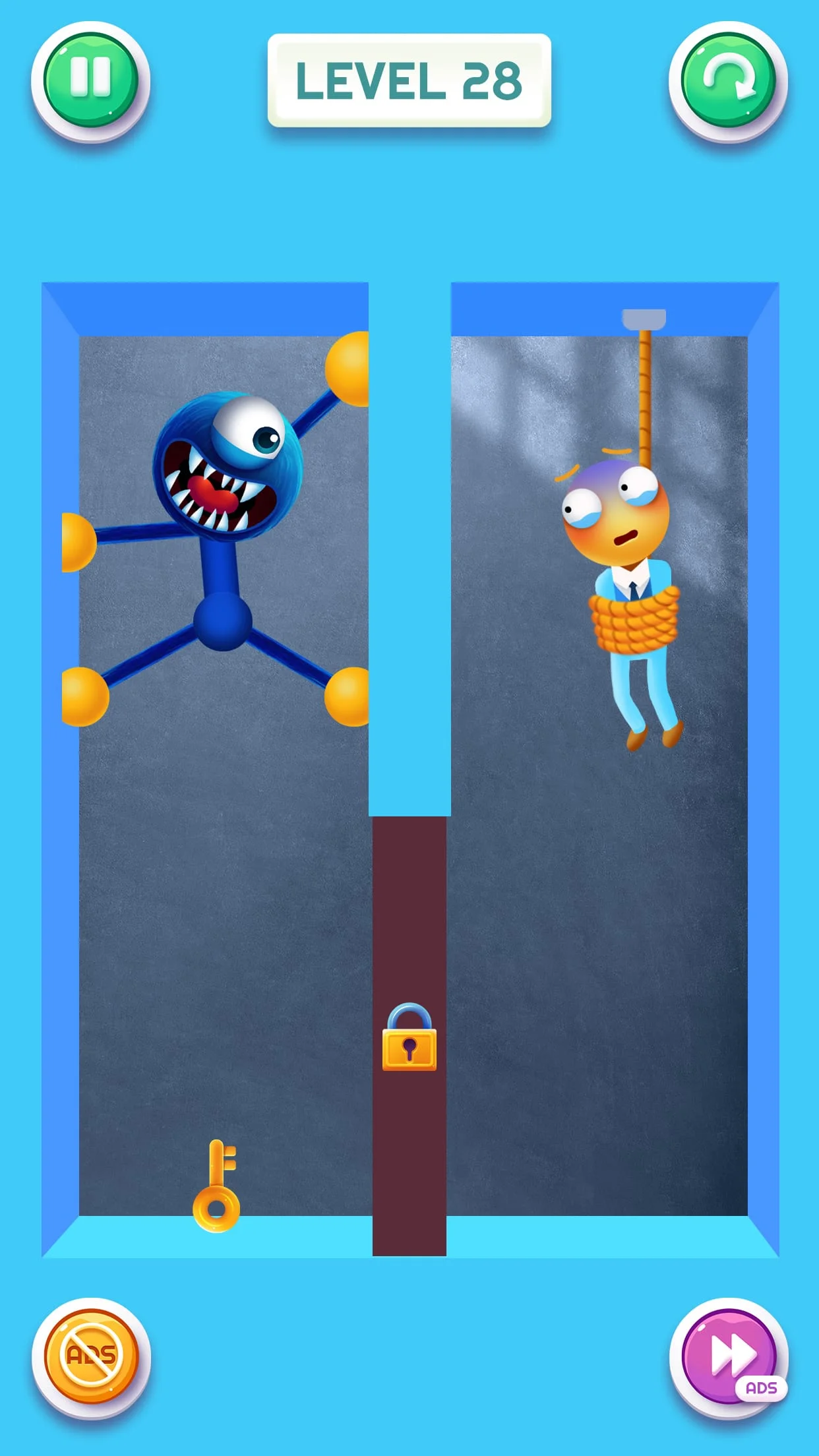 Blue Monster: Stretch Game Screenshot 3