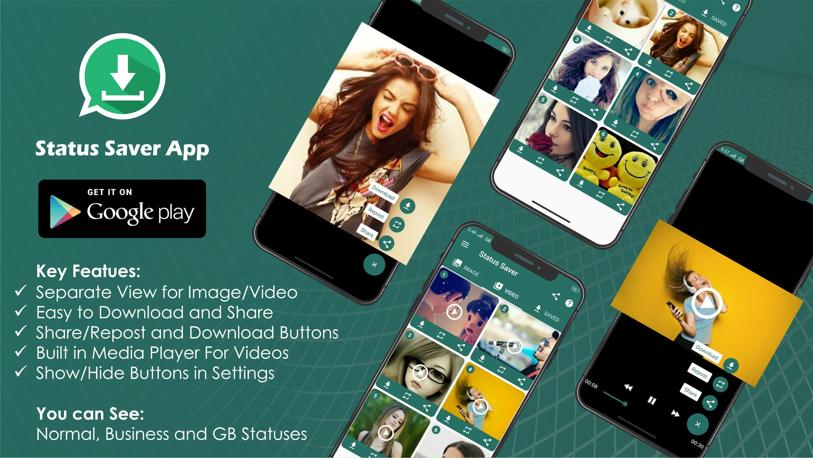 Status Saver・Status Downloader Screenshot 1