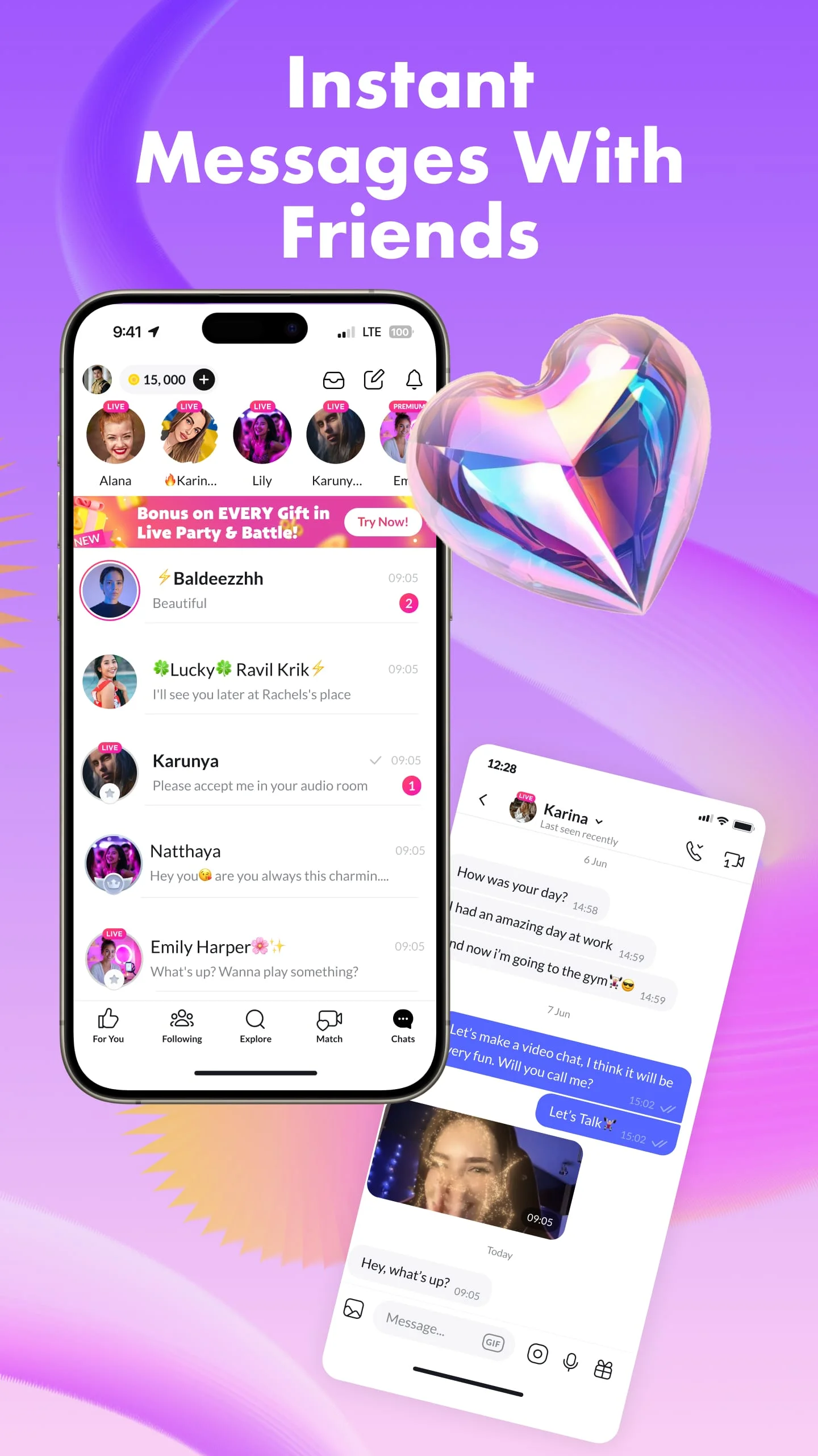 Tango- Live Stream, Video Chat Screenshot 3