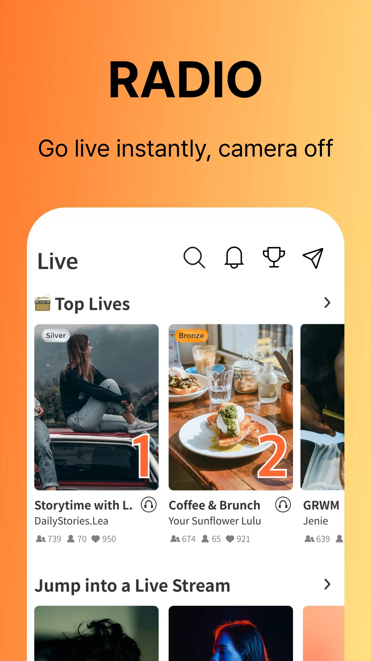 Spoon: Live Audio & Podcasts Screenshot 2