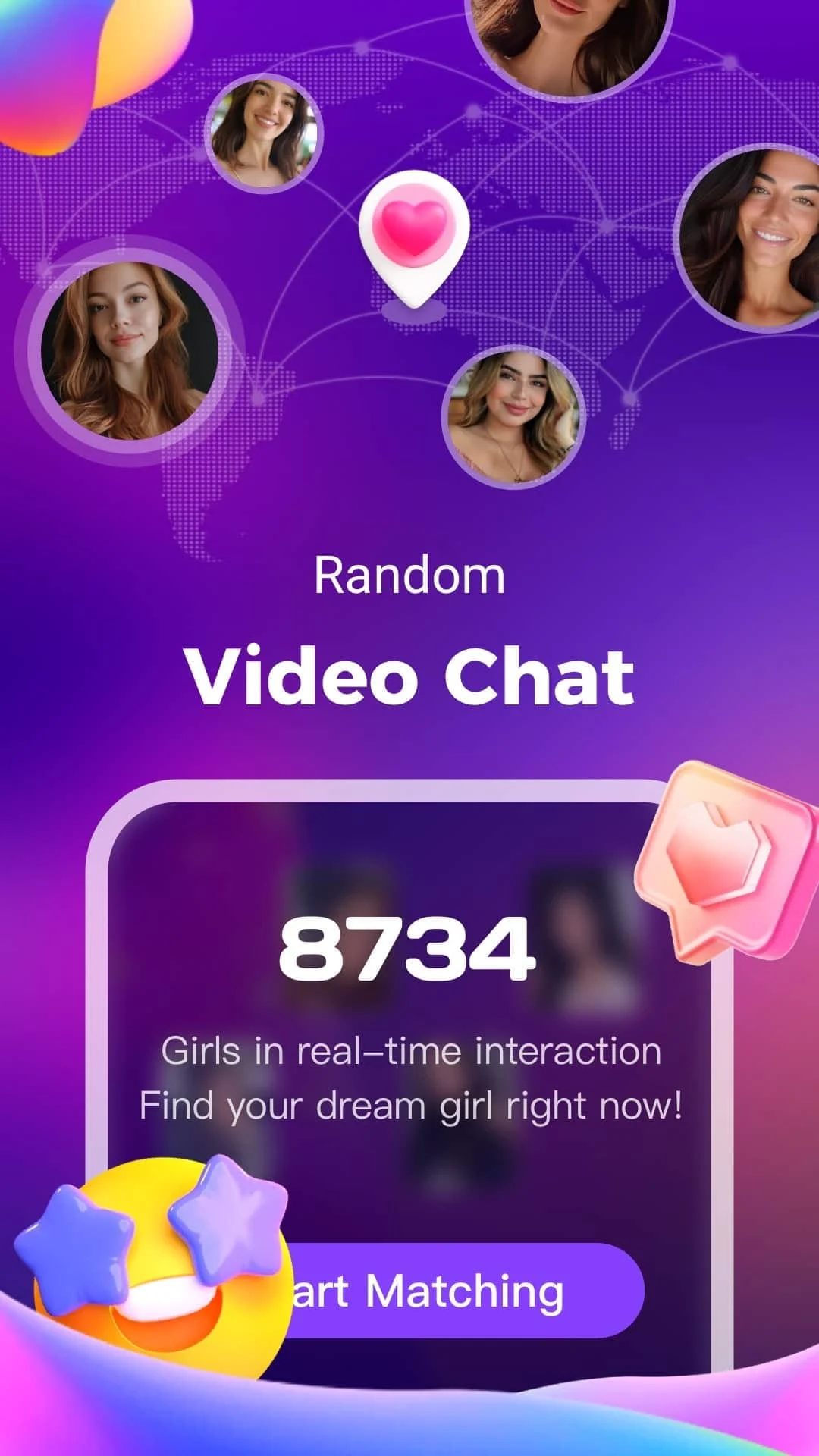 Lumi - online video chat Screenshot 1