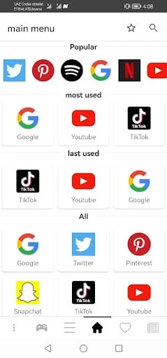 Appso: all social media apps Screenshot 1