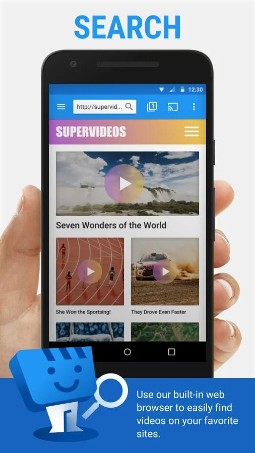Web Video Cast | Browser to TV Screenshot 1