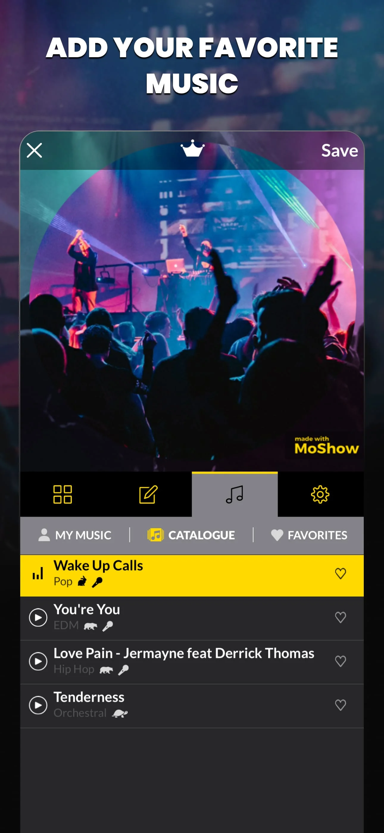 MoShow Slideshow Maker Video Screenshot 2