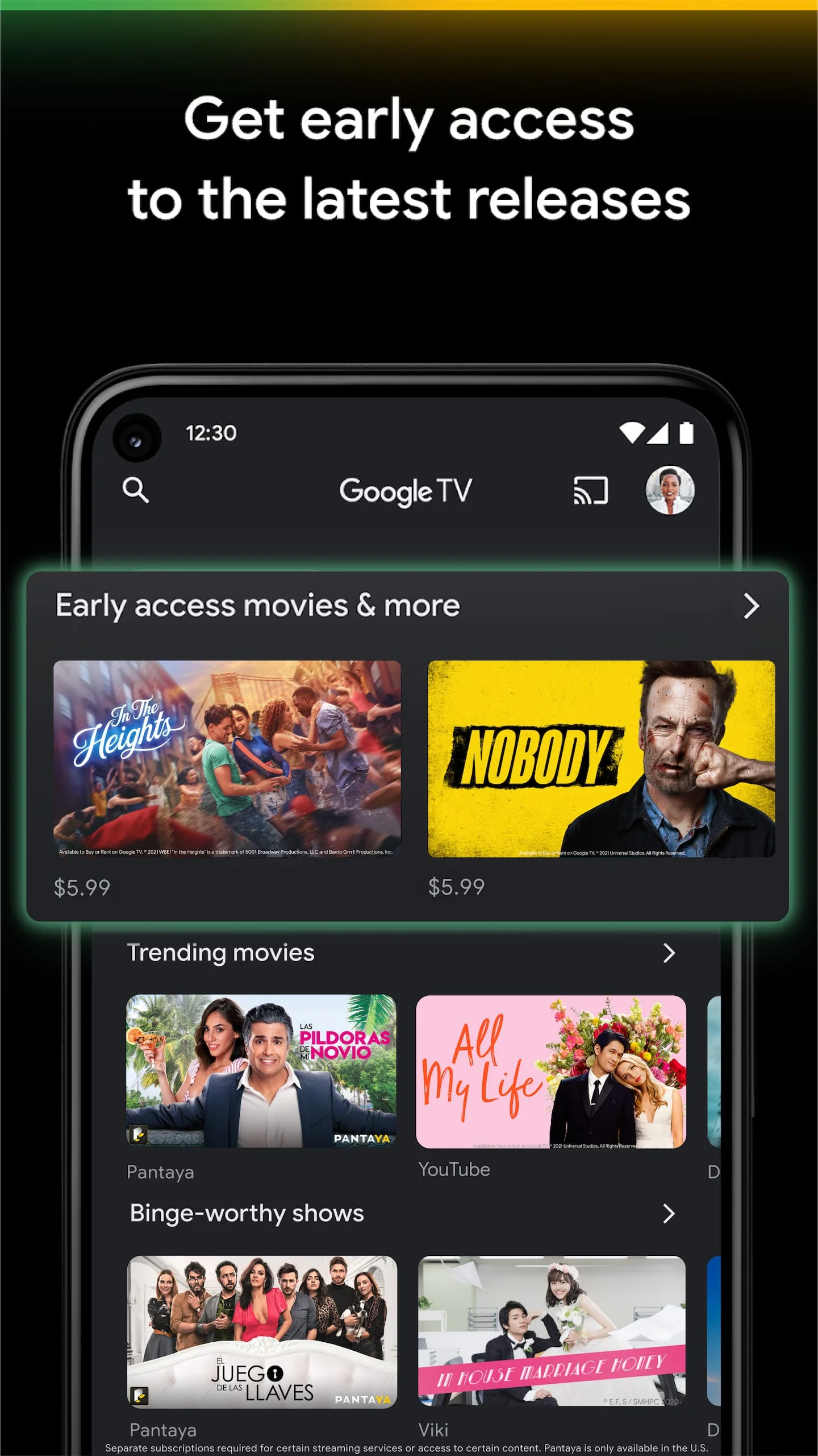 Google TV Screenshot 3