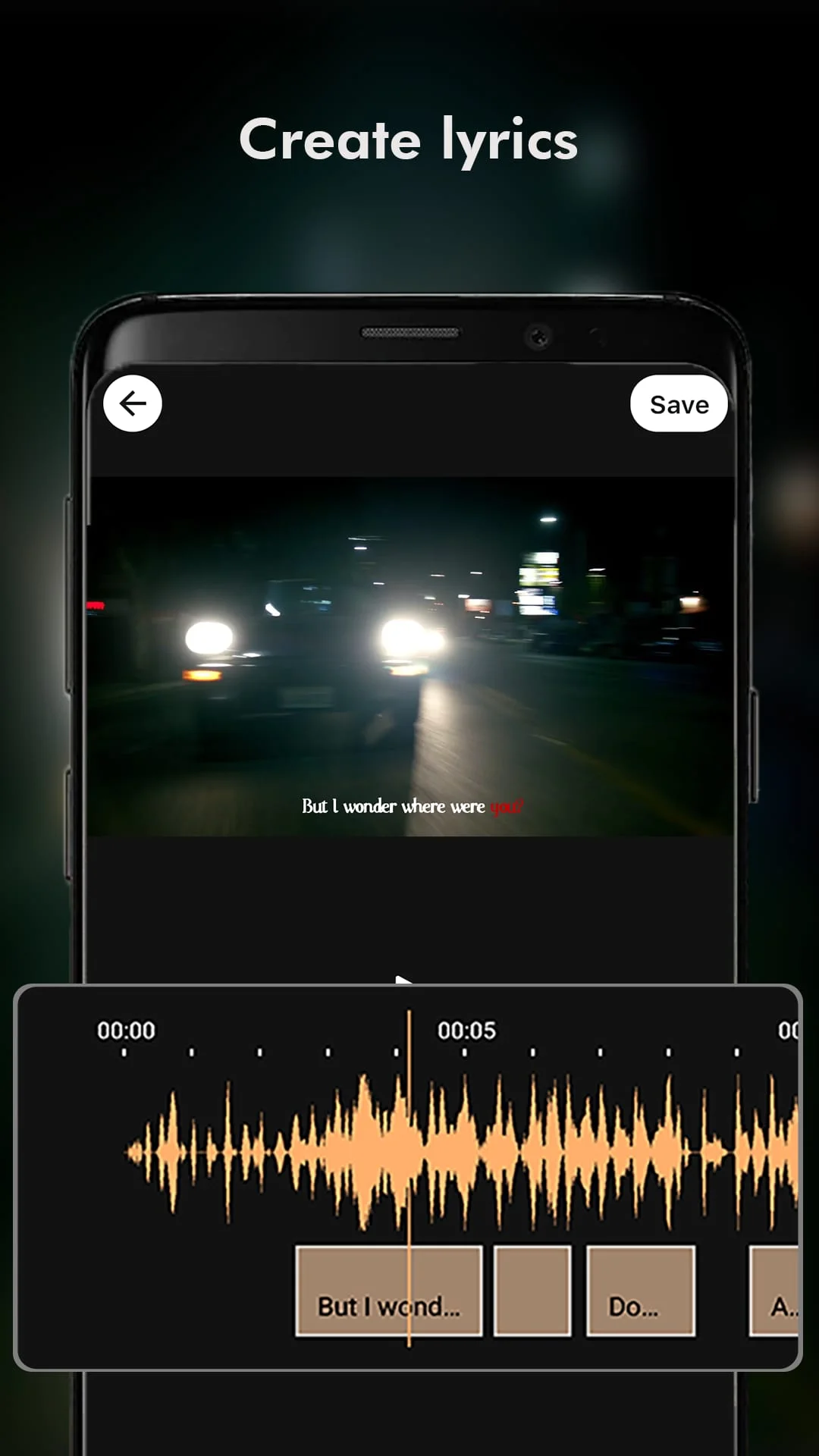 Lyrical Video Maker with Music Screenshot 2