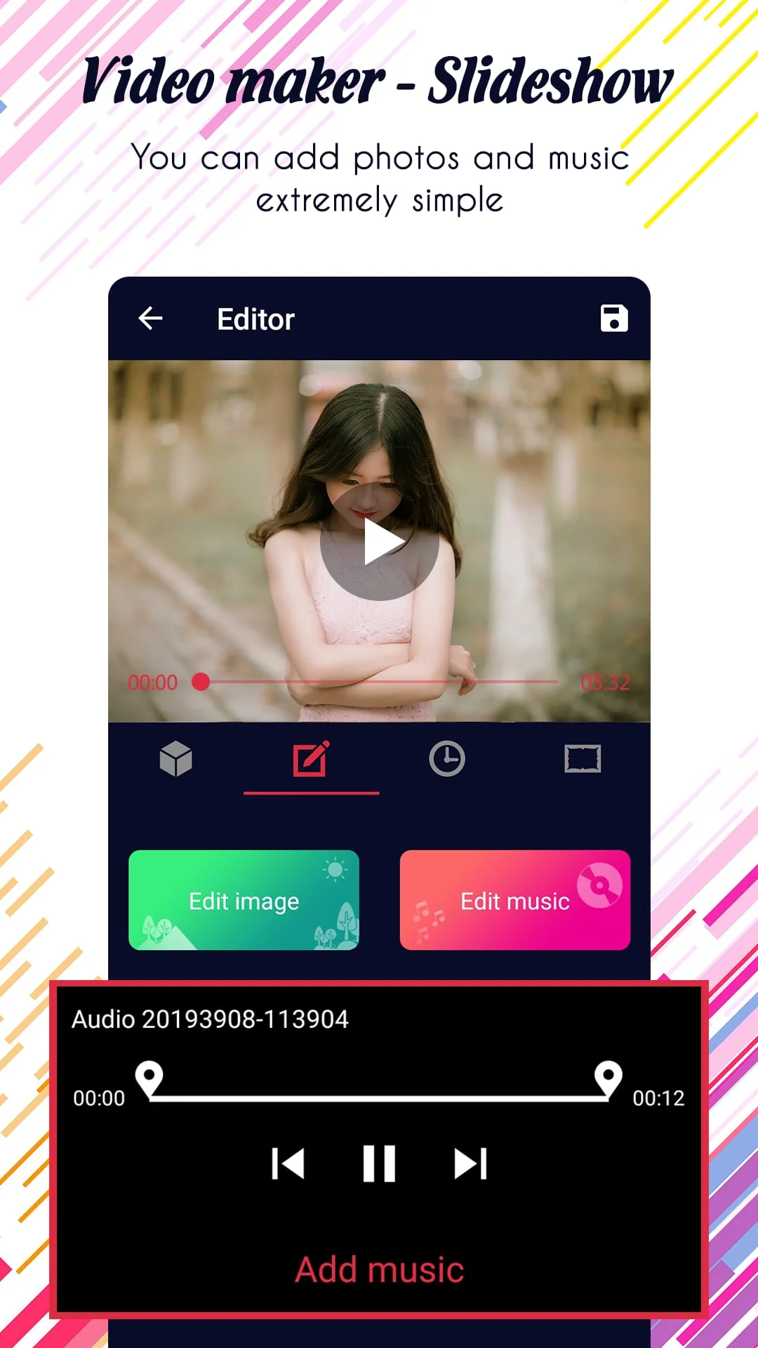 Photo video maker Screenshot 4