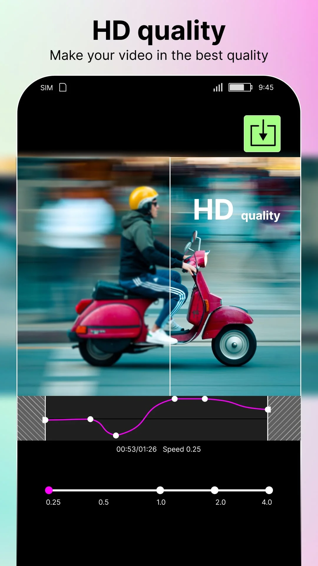 Slow motion video fast&slow mo Screenshot 4