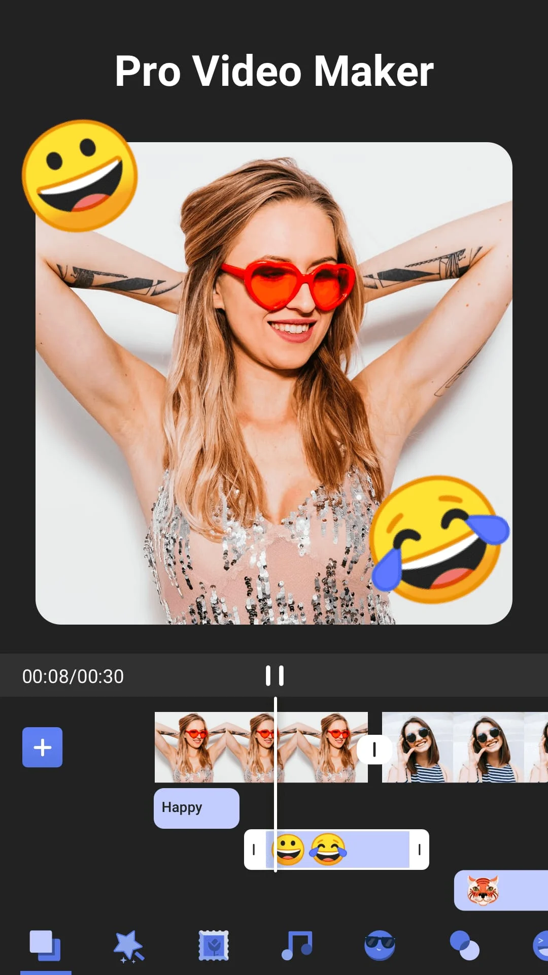 Video Maker: Photo Music Video Screenshot 1