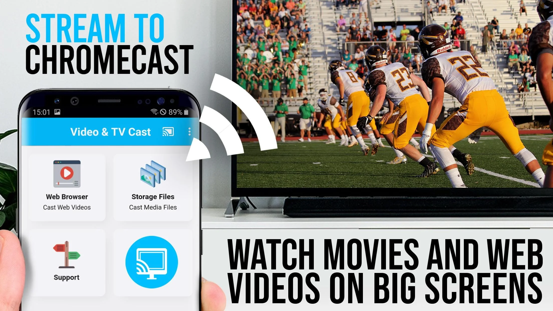 TV Cast for Chromecast Screenshot 1