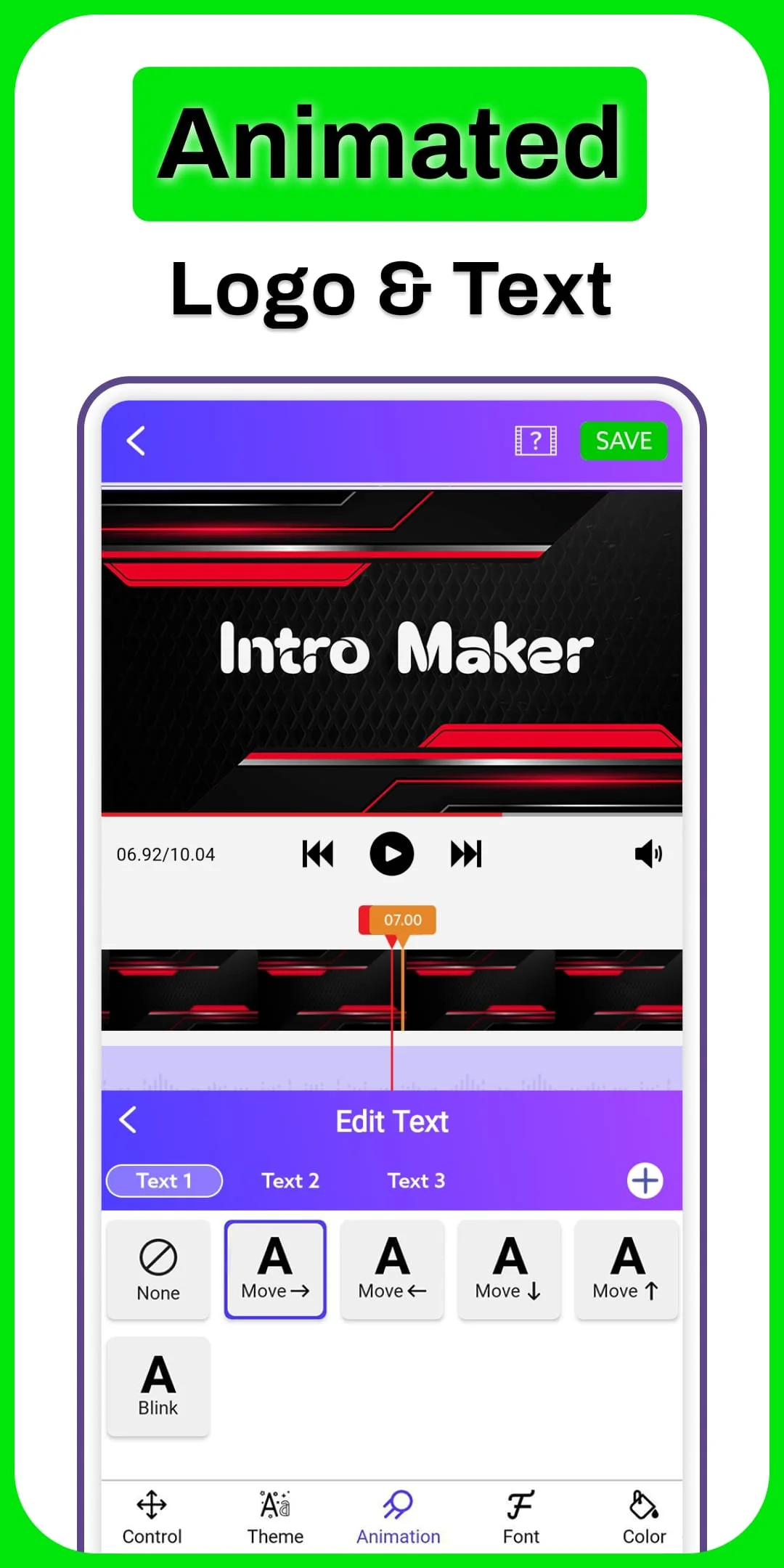 Intro Maker, Outro Maker Screenshot 4