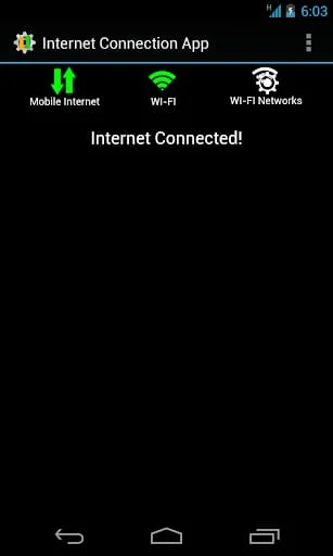 internet connection Screenshot 2