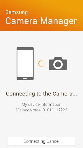 Samsung Camera Manager App Screenshot 1