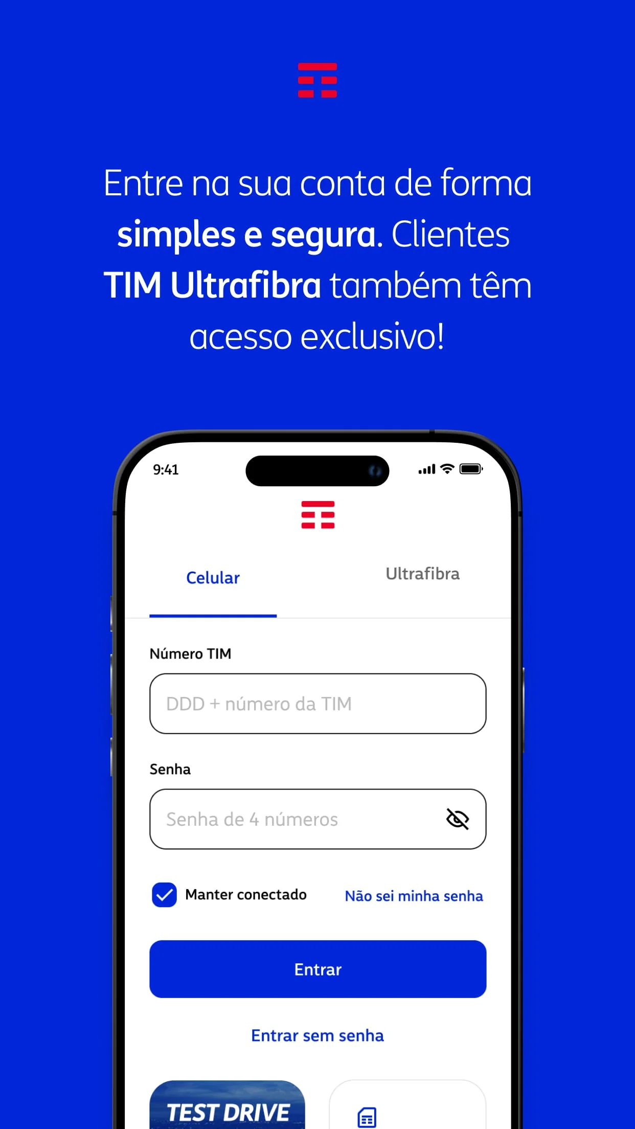 MEU TIM Screenshot 2