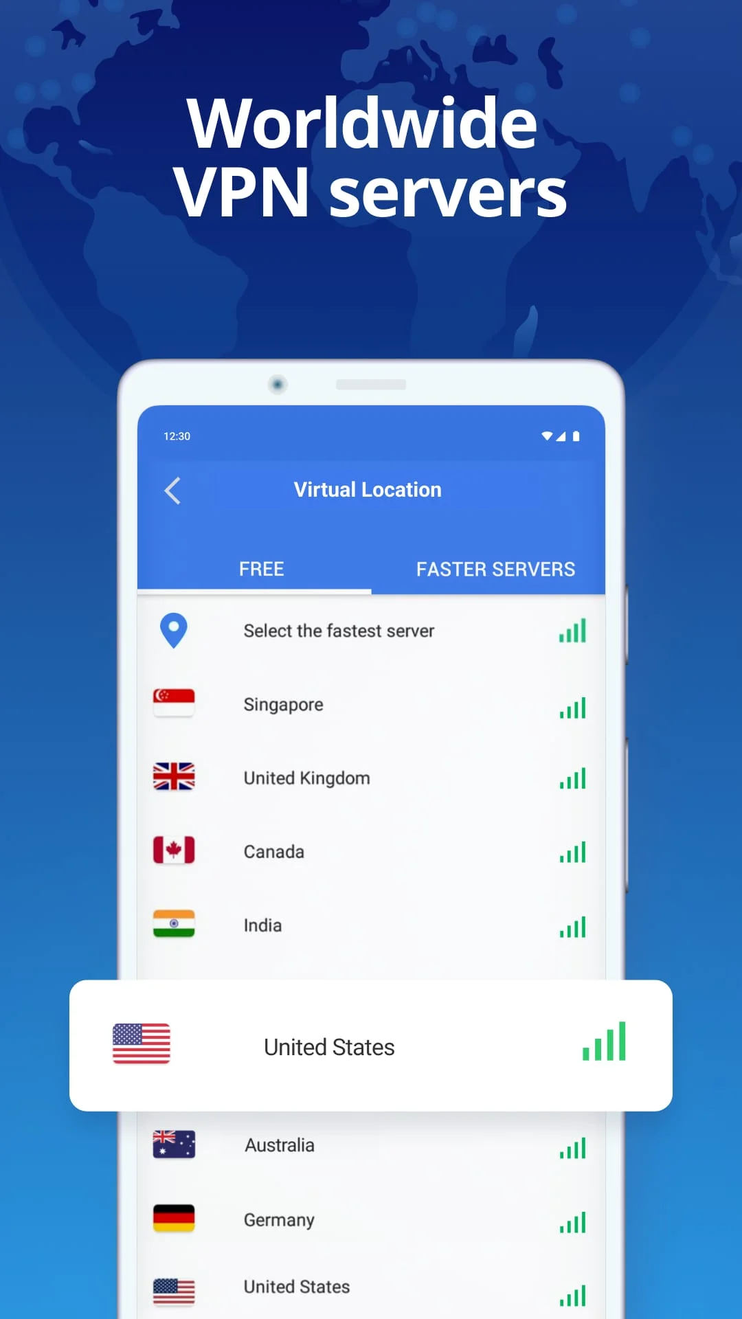 Snap VPN: Super Fast VPN Proxy Screenshot 2
