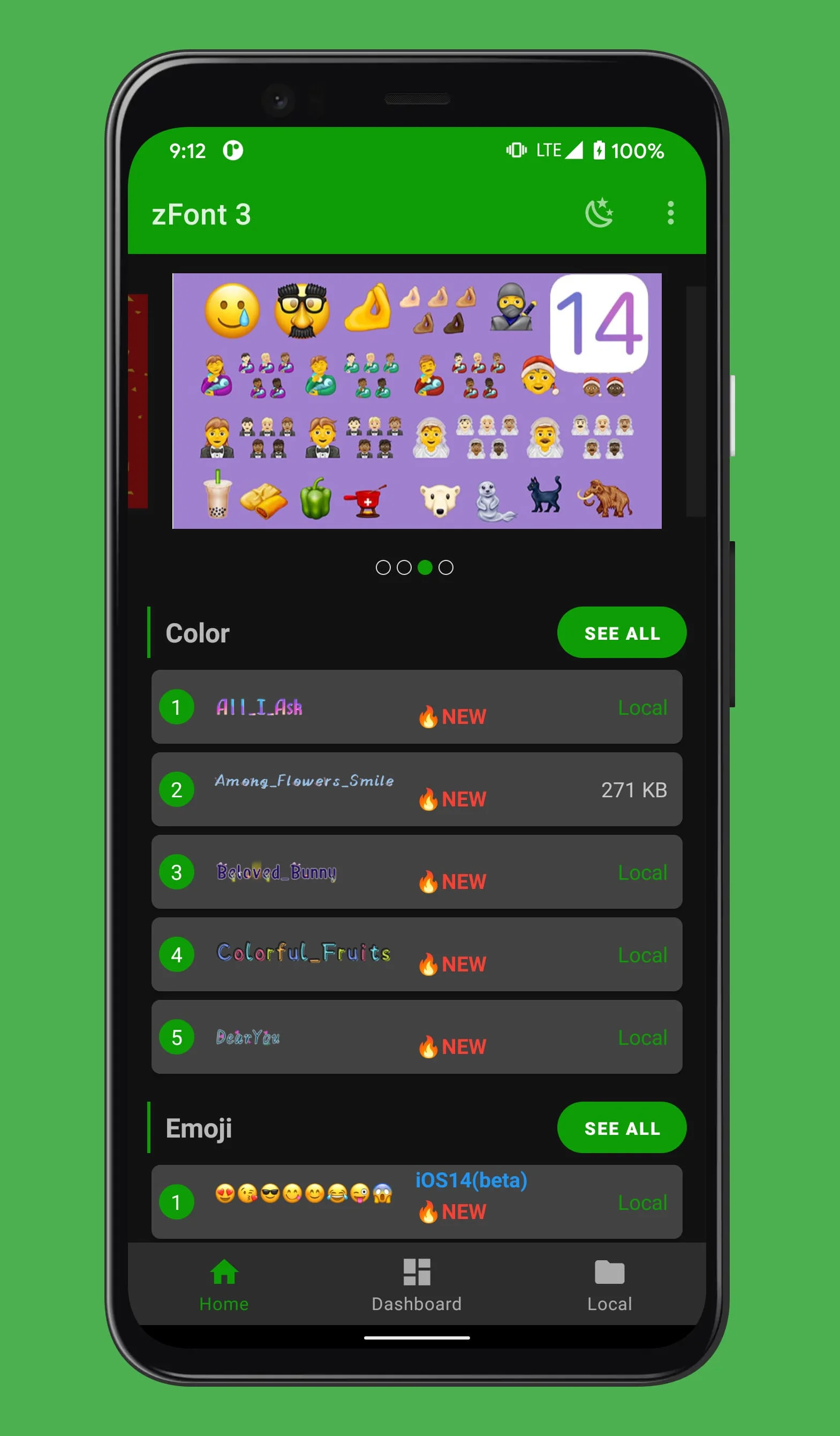 zFont 3 - Emoji & Font Changer Screenshot 3