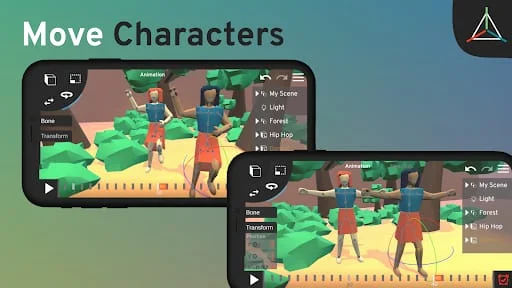 Prisma3D - Modeling, Animation Screenshot 3