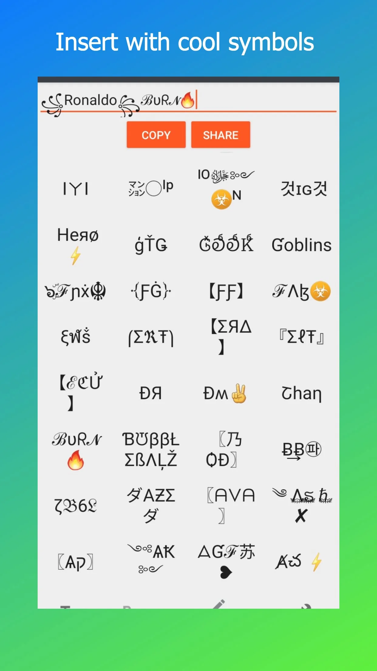 Stylish Text Screenshot 4