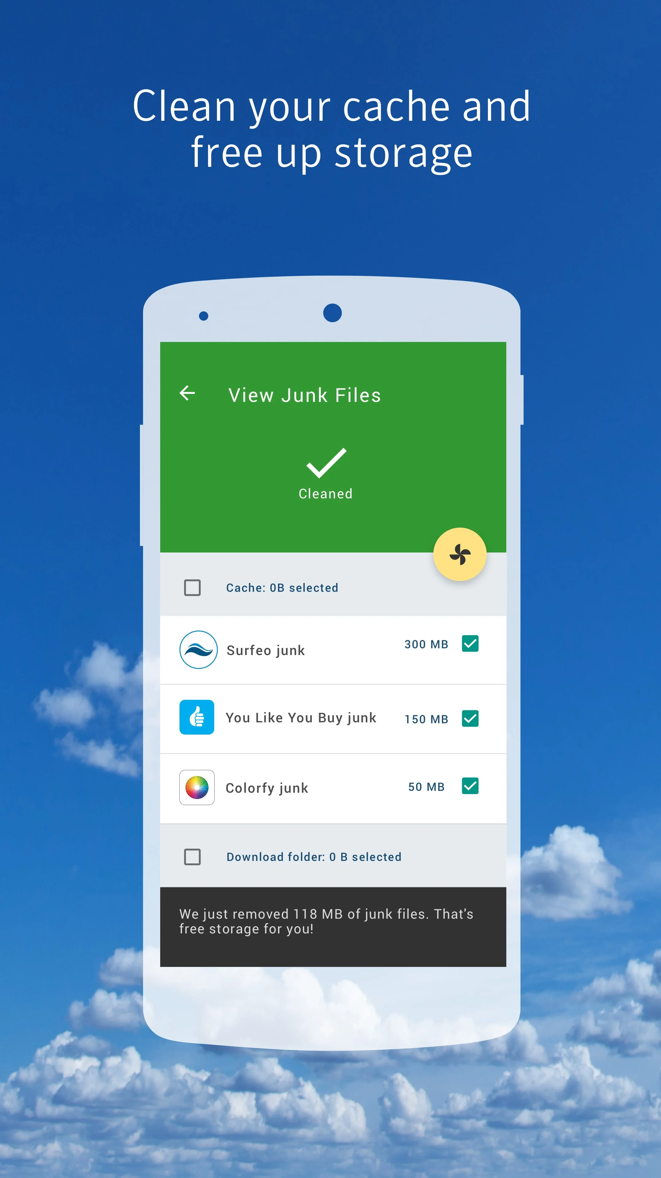 Norton Clean, Junk Removal Screenshot 3
