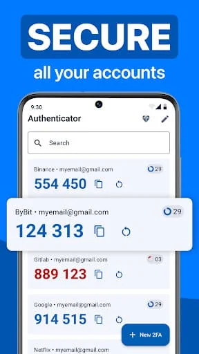 Authenticator Screenshot 3