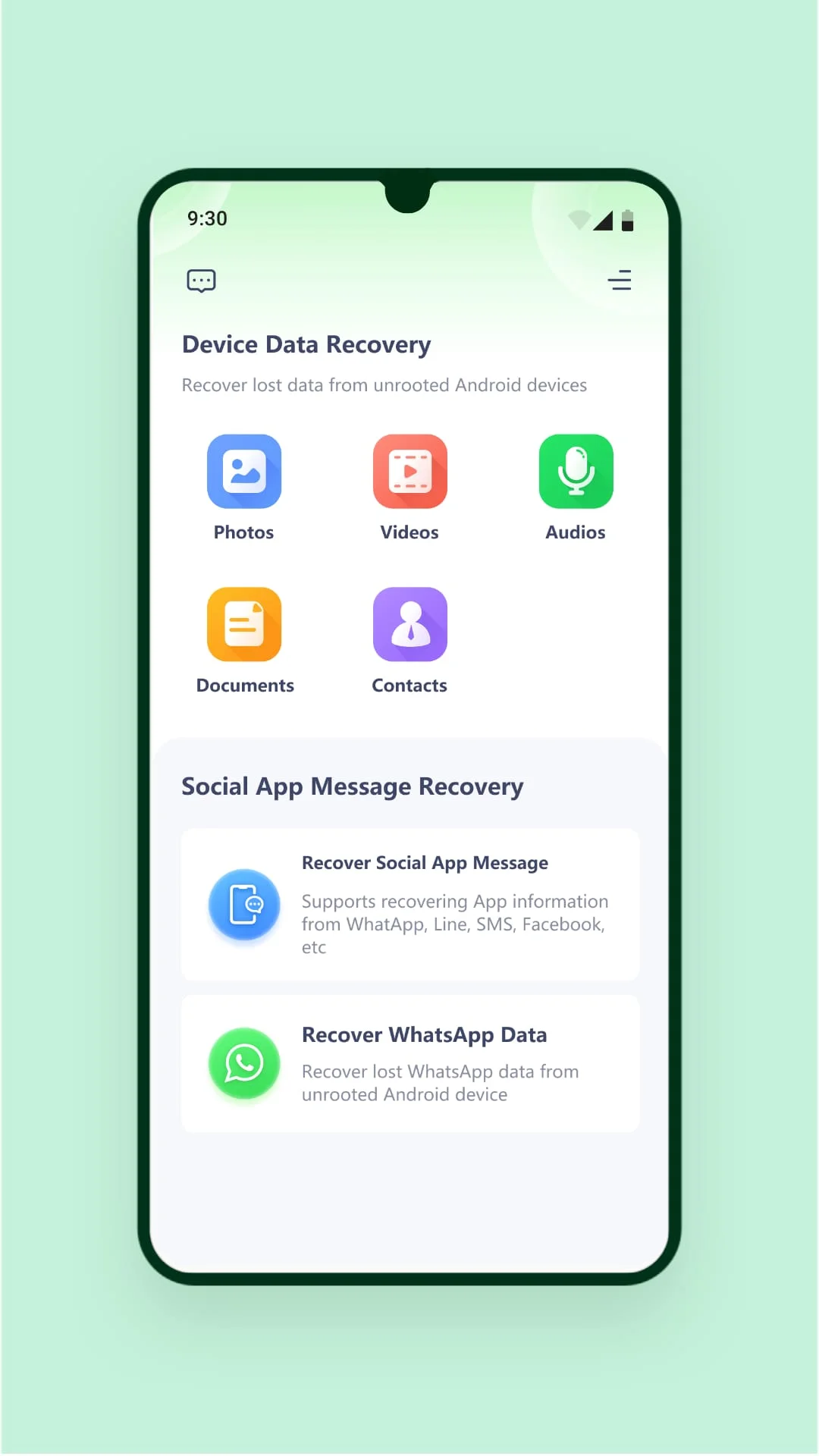UltData: Photo & Data Recovery Screenshot 1