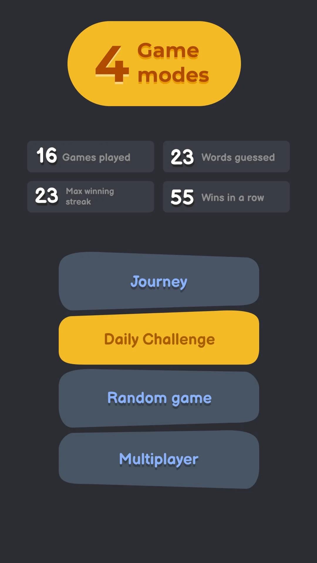 Wordly - unlimited word game Screenshot 3