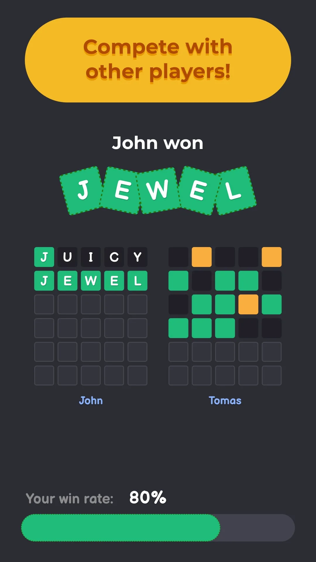 Wordly - unlimited word game Screenshot 4