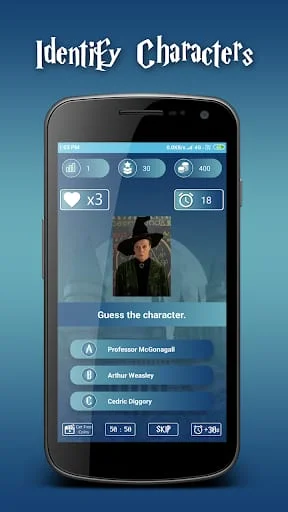 Harry : The Wizard Quiz Game Screenshot 2