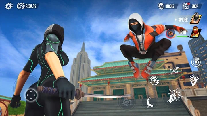 Spider Fighter 3: Action Game Screenshot 3