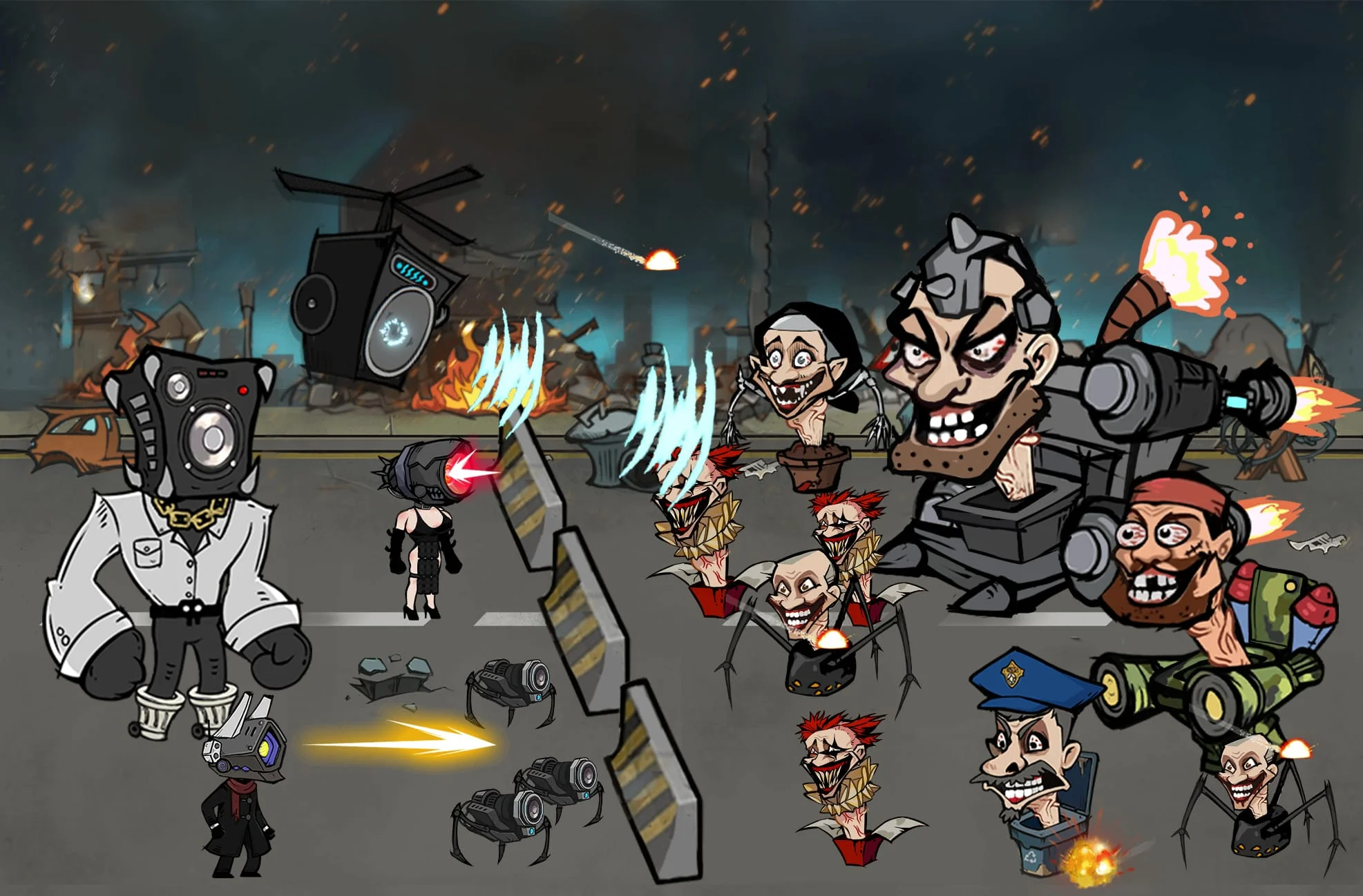Camera Clash: Blade Clash War Screenshot 1