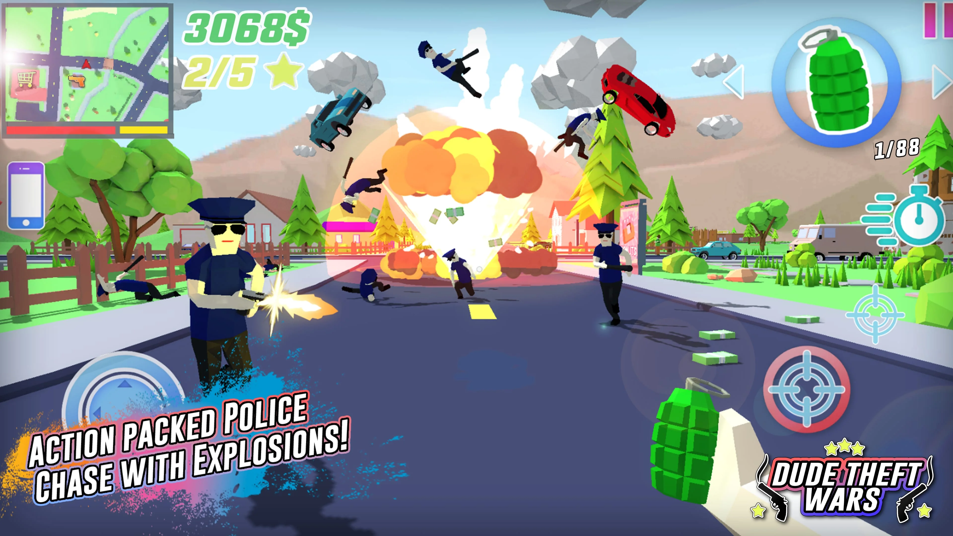 Dude Theft Wars FPS Open world Screenshot 1