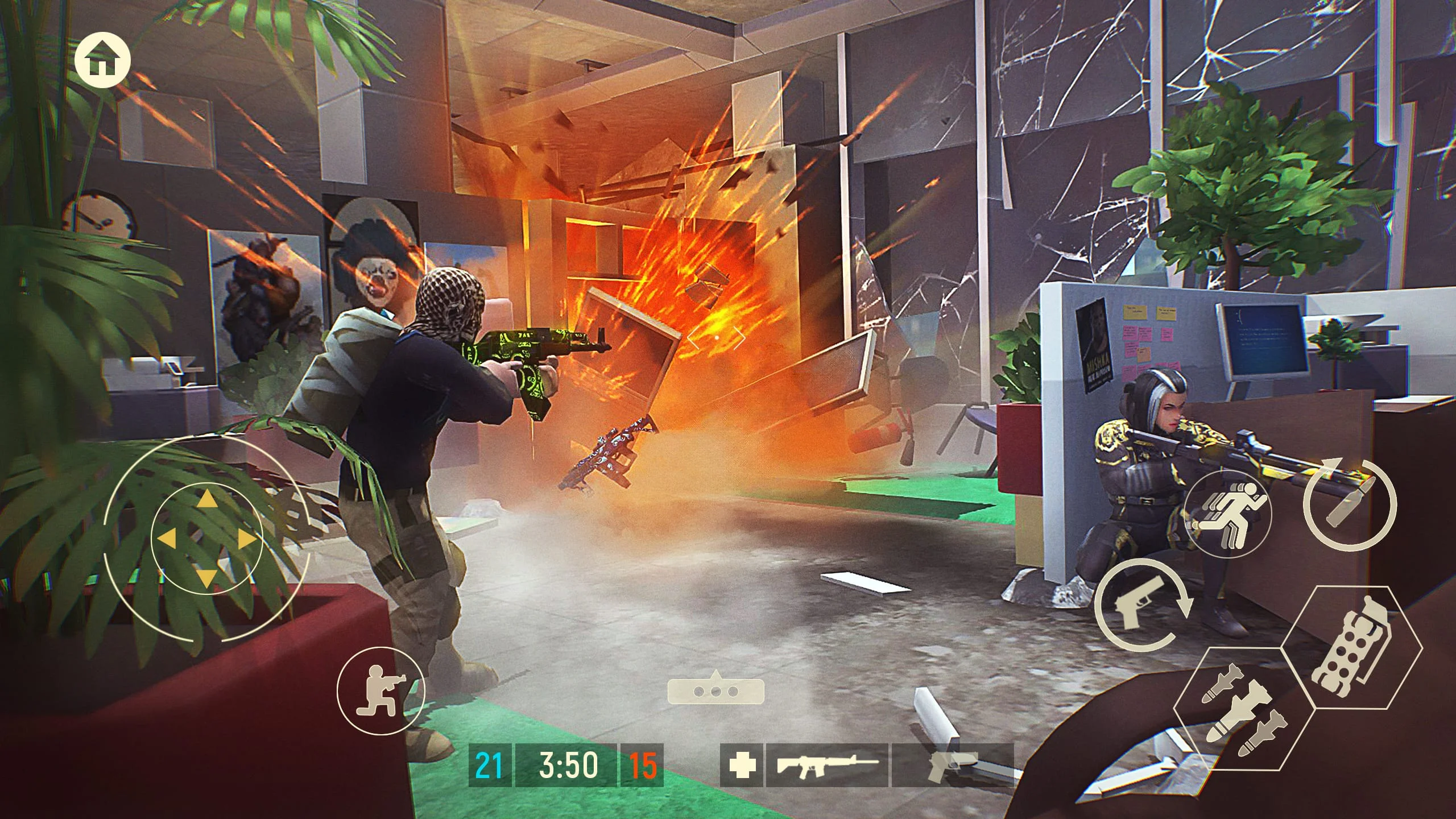 Tacticool: Tactical fire games Screenshot 1