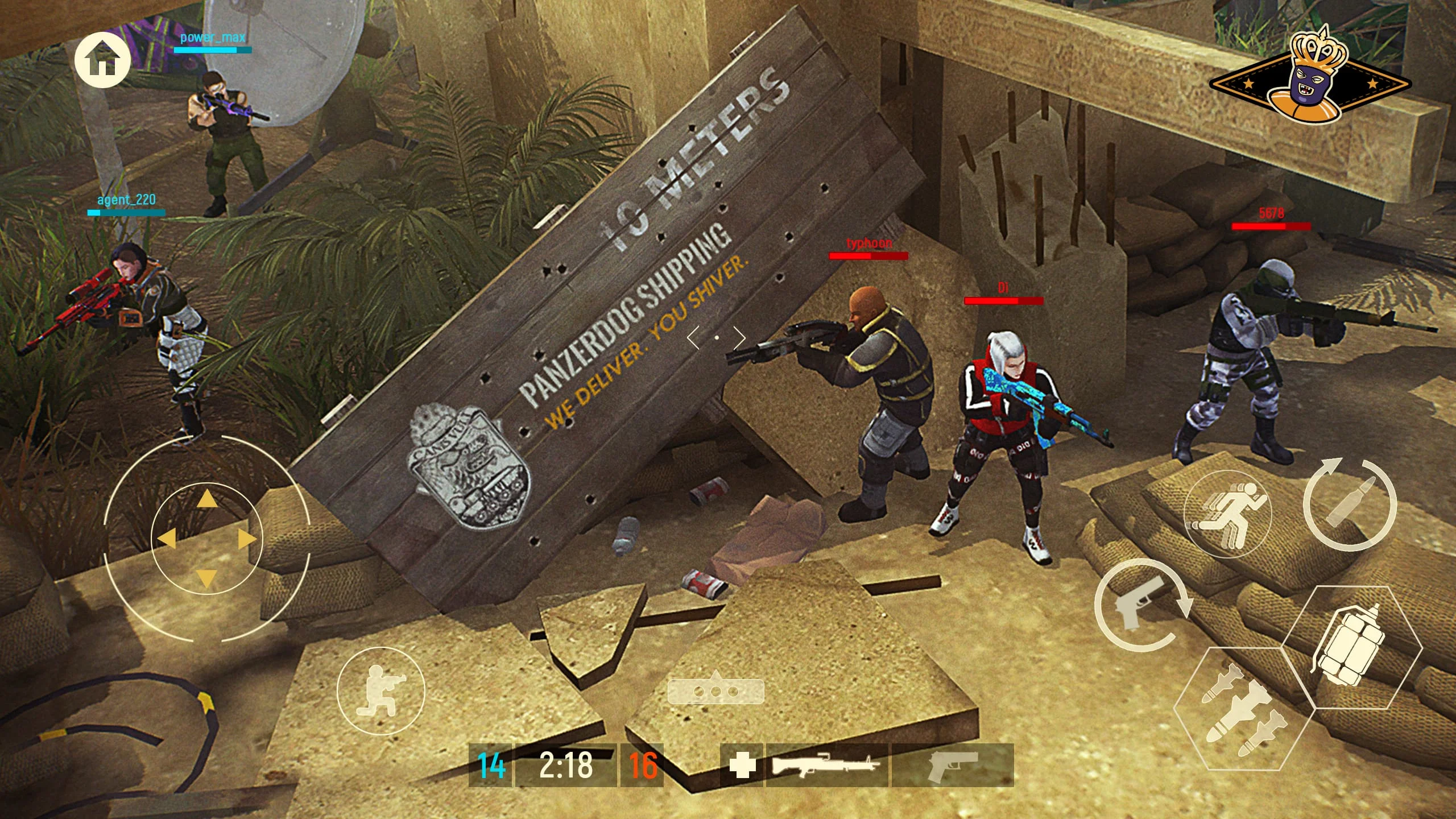 Tacticool: Tactical fire games Screenshot 4