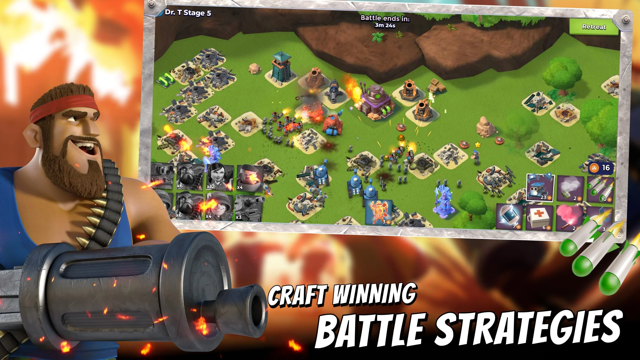 Boom Beach: War Strategy Game Screenshot 2