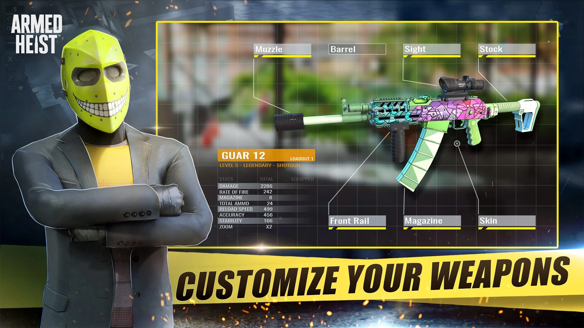 Armed Heist: Shooting games Screenshot 3