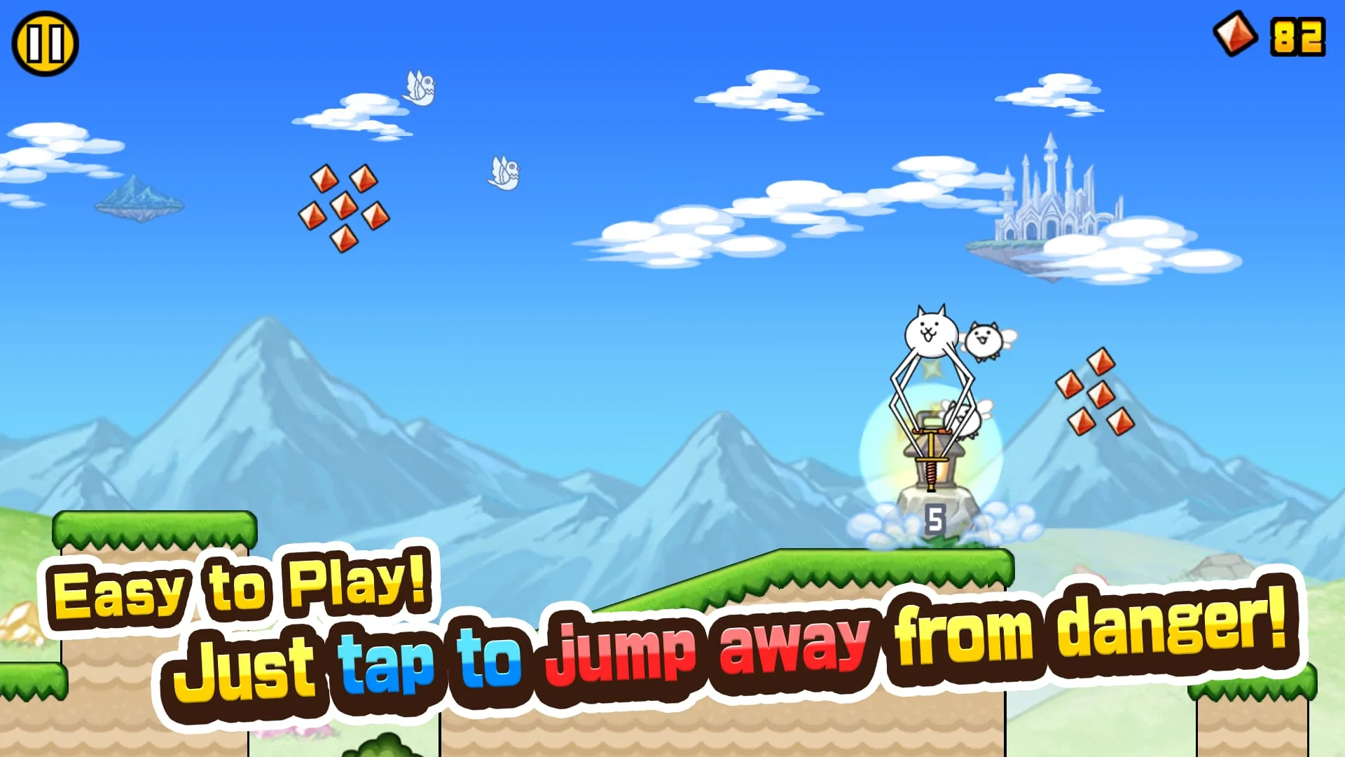 Go! Go! Pogo Cat Screenshot 1